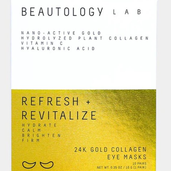 Beautology Lab 24K Gold Collagen Eye Masks NIB - Picture 4 of 4